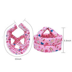 Safe-O-Kid Baby No Bumps Safety Cotton Helmet Head Protection Cushion Bumper, Handguard for Infant/Toddler