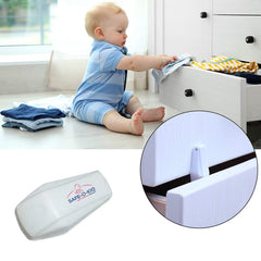 Safe-O-Kid - Reliable Auto Mechanism Baby Safety Drawer Finger Safety Lock - Assorted Colors