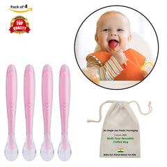 Safe-O-Kid Silicone Spoon Set with Box product detail