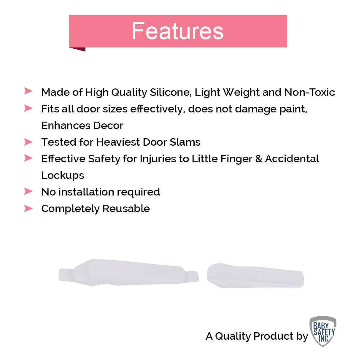 Safe-O-Kid sliding door and window lock installation detail