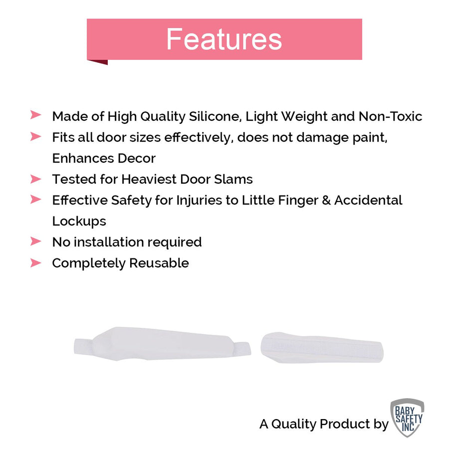 Safe-O-Kid Sleek Design, Sliding Door/Window Locks/Stopper For Baby Safety