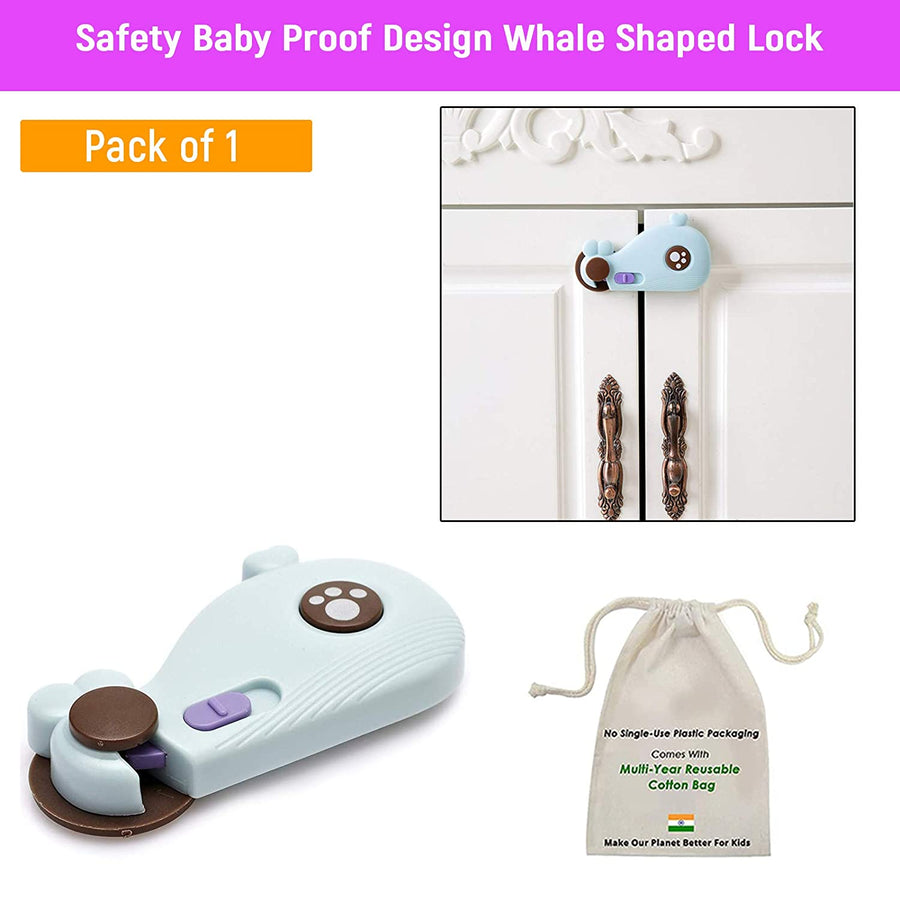 Safe-O-Kid Whale-Shaped Safety Lock product detail