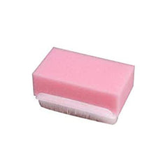 Bathing Soft Foam Sponge Sensory Scrubber with Bristle Brush, Cradle Cap - Gentle on Cleaning Infant for Body, Hair, and Scalp