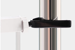 Safe-O-Kid Y-shaped safety gate clip detail