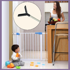 Safe-O-Kid Y-clips for stair gate installation