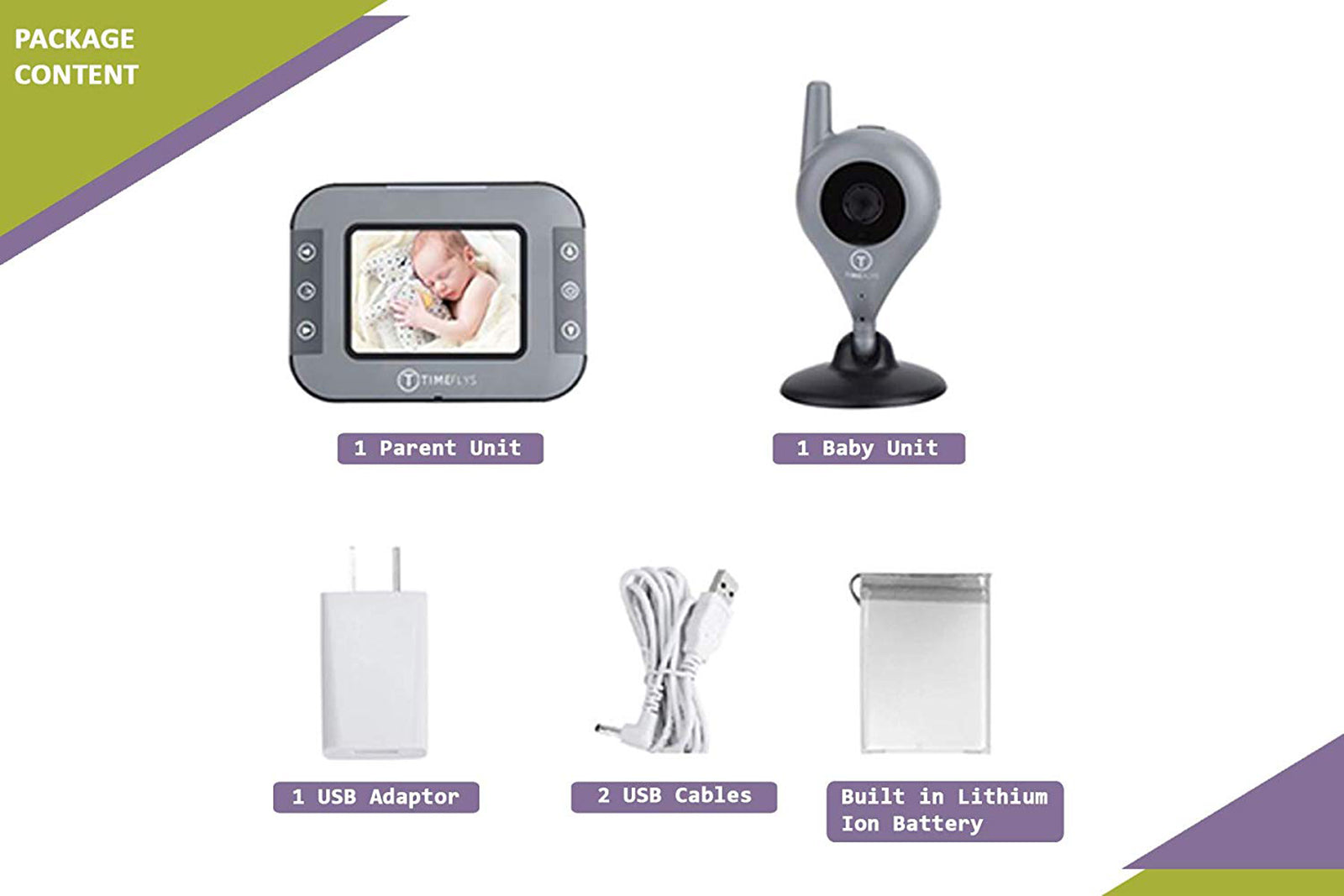 Safe-O-Kid video baby monitor room temperature feature
