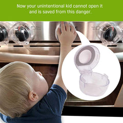 Safe-O-Kid Transparent Stove Knob Covers product detail