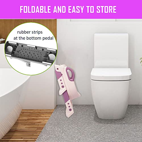 Safe-O-Kid Foldable Potty Training Seat with Ladder product detail