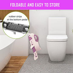 Safe-O-Kid Foldable Potty Training Seat with Ladder product detail
