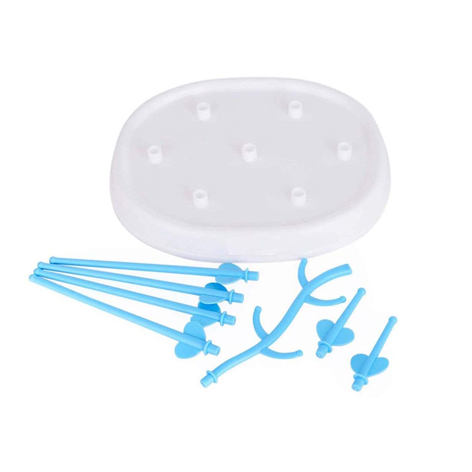 Safe-O-Kid - Bottle Drying Rack, Plastic Trees, Dustproof, Easy Sterilizer for Baby - White