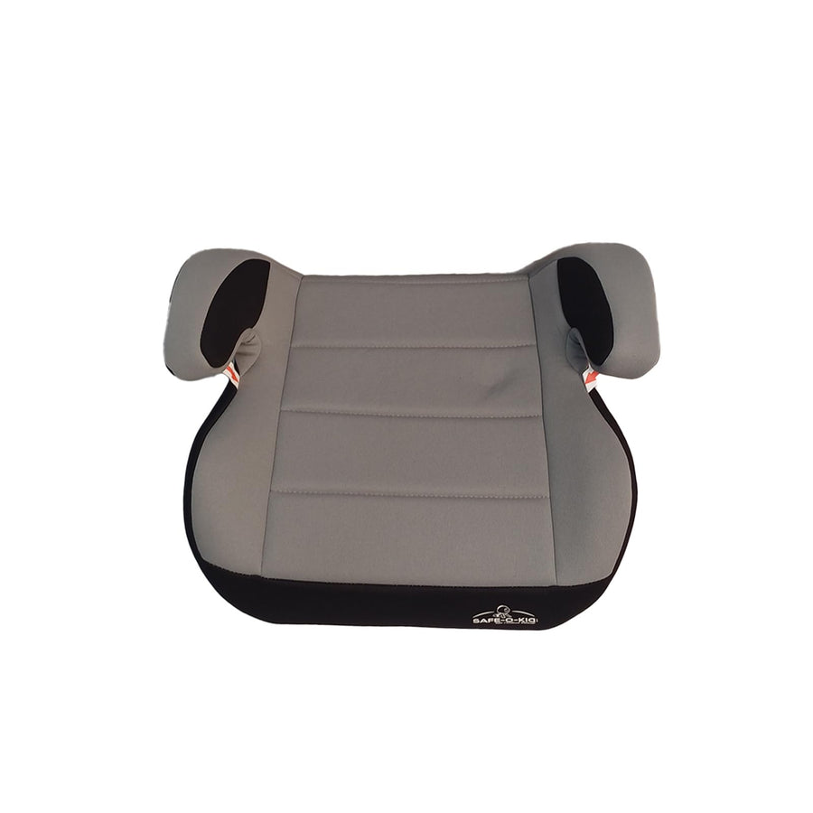Safe-O-Kid Backless Design Car Booster Seat, Travel Friendly, Plush Padding Seat for Children & Kids from 6 to 12 Years