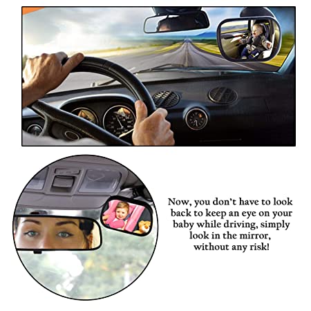 Safe-O-Kid 360° Baby Car Mirror product detail