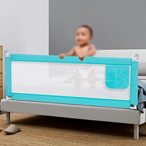 Safe-O-Kid Barricade Designer Bed Rail Guard – Baby Fall Safety with 1 Year Warranty