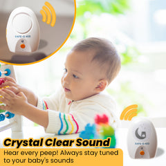 Safe-O-Kid Premium Quality Audio Baby Monitor with Batteries, Digital & Wireless