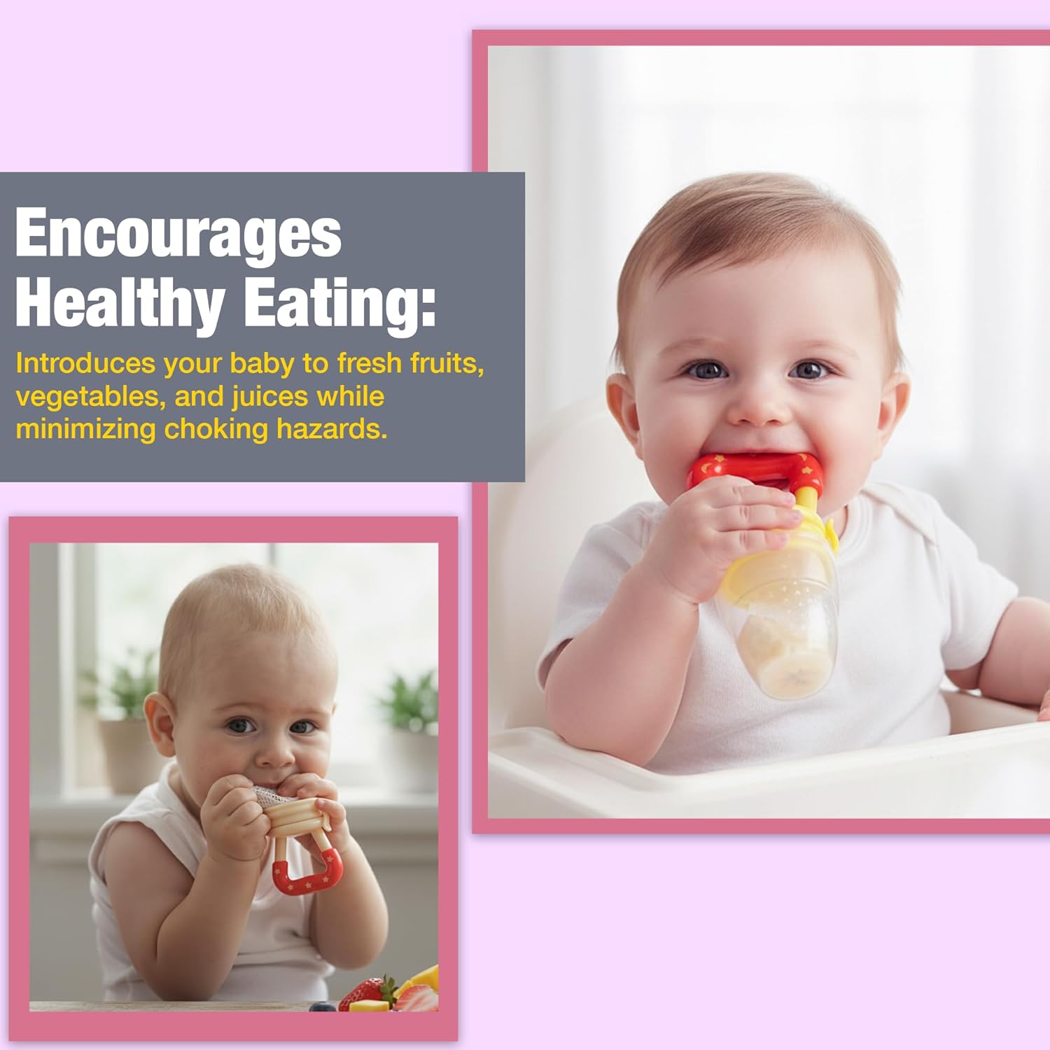 Safe-O-Kid - Baby Fruit /Food Feeder
