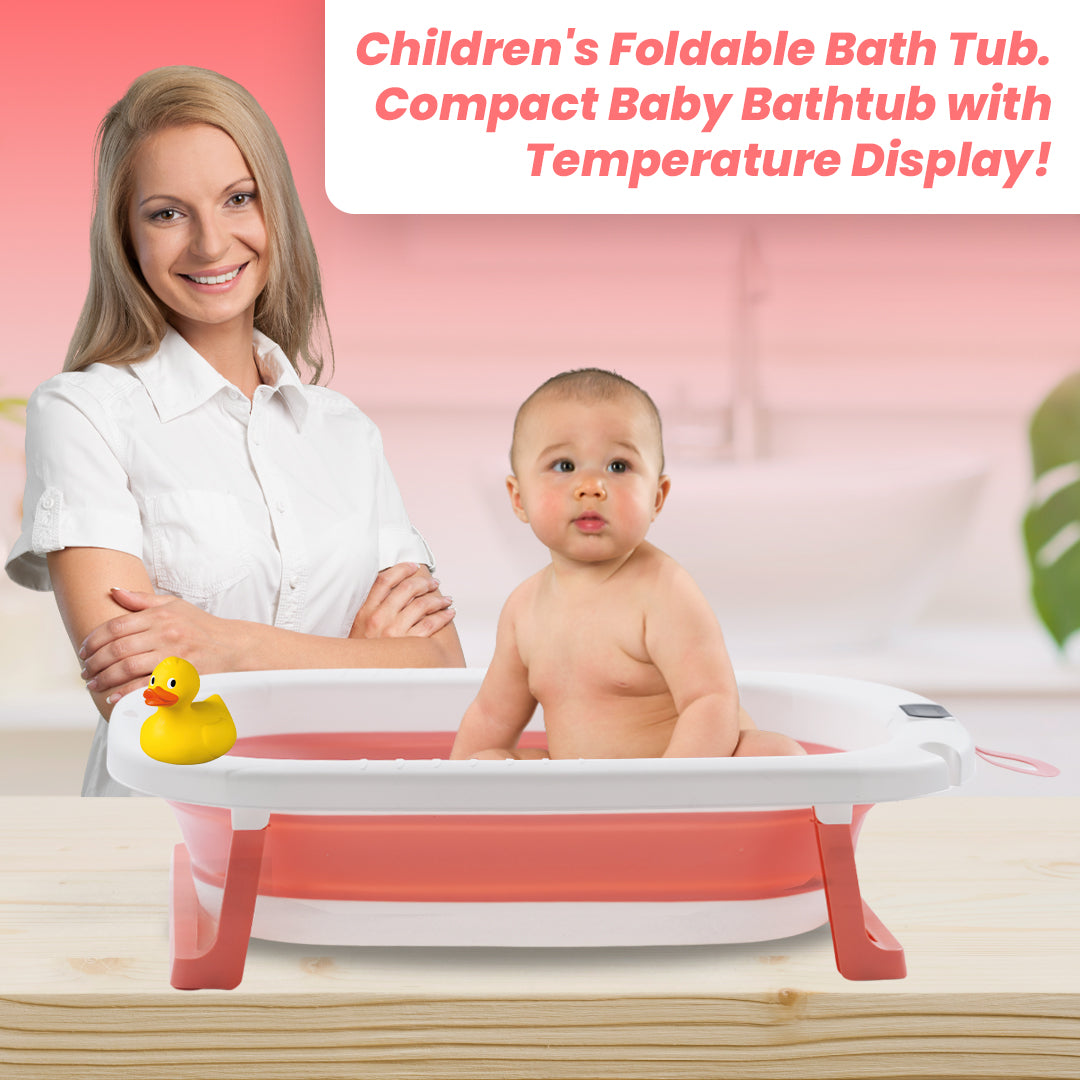 Safe-O-Kid Baby Bath Tub with Digital Meter 1 Yr Warranty