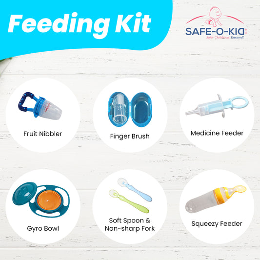 Safe-O-Kid All-in-One Baby Feeding Kit