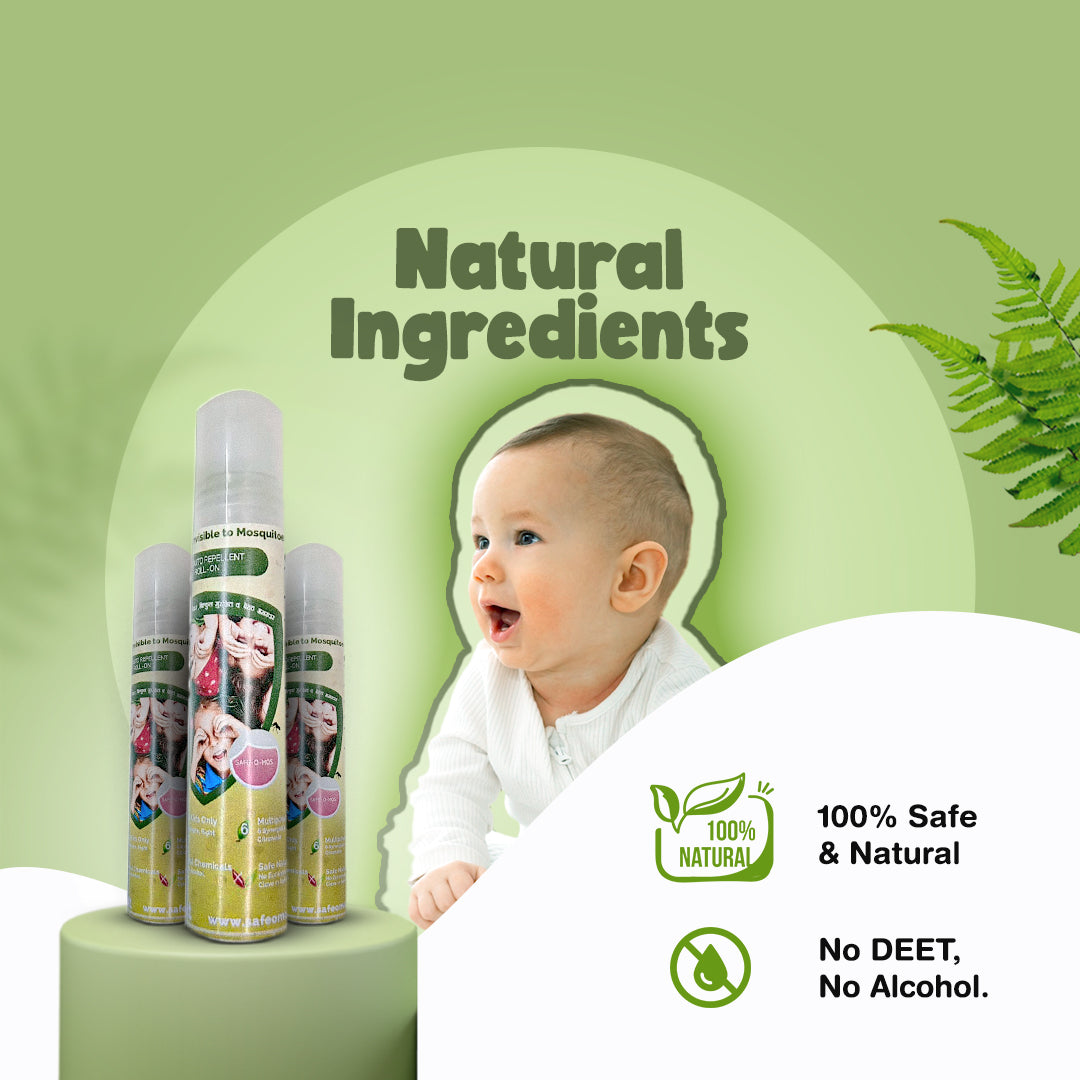 Safe-O-Kid Herbal Mosquito Repellent Roll-On usage information