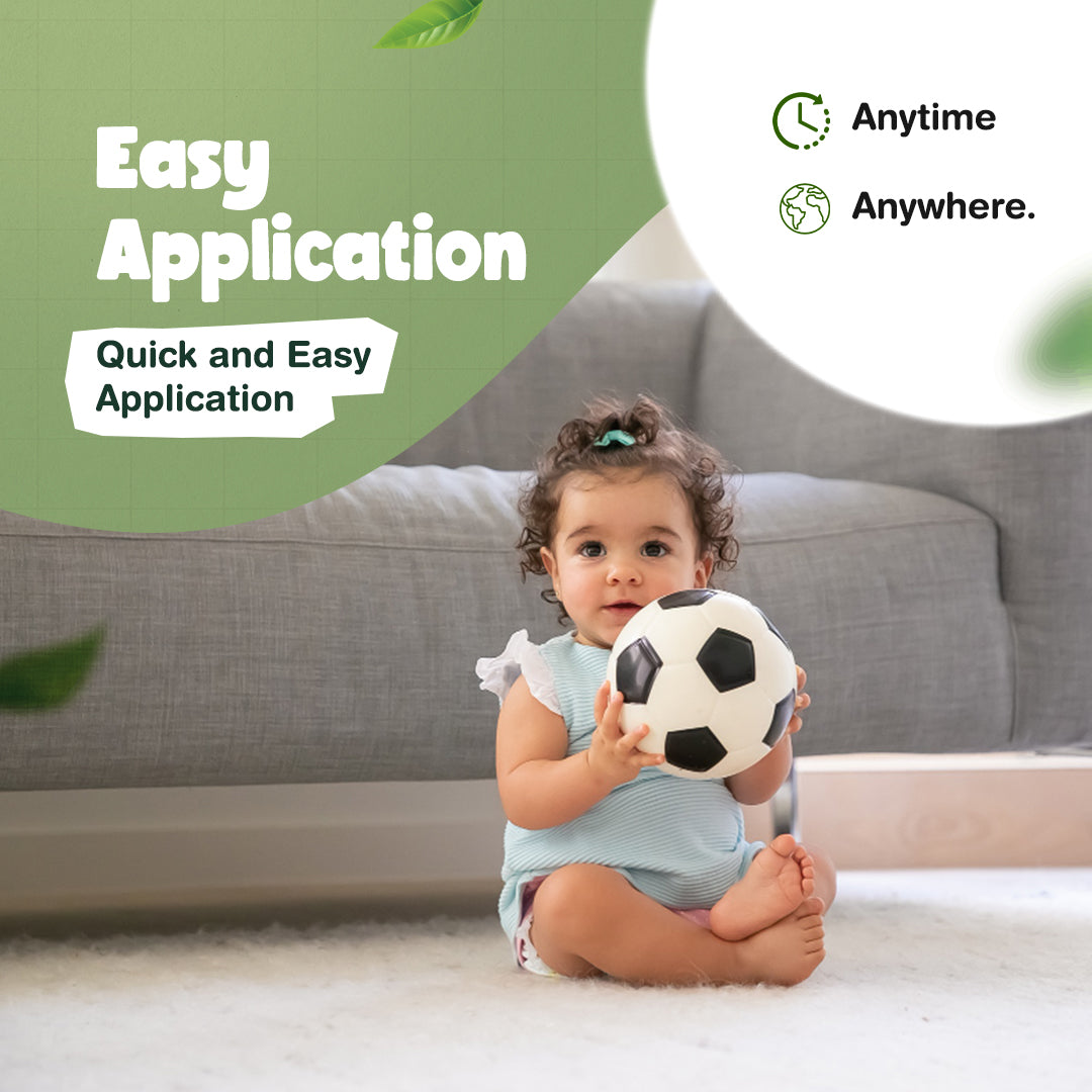 Safe-O-Kid Herbal Mosquito Repellent Roll-On application view