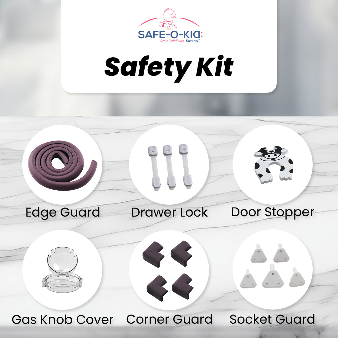 Safe-O-Kid All-in-One Baby Safety Kit product view