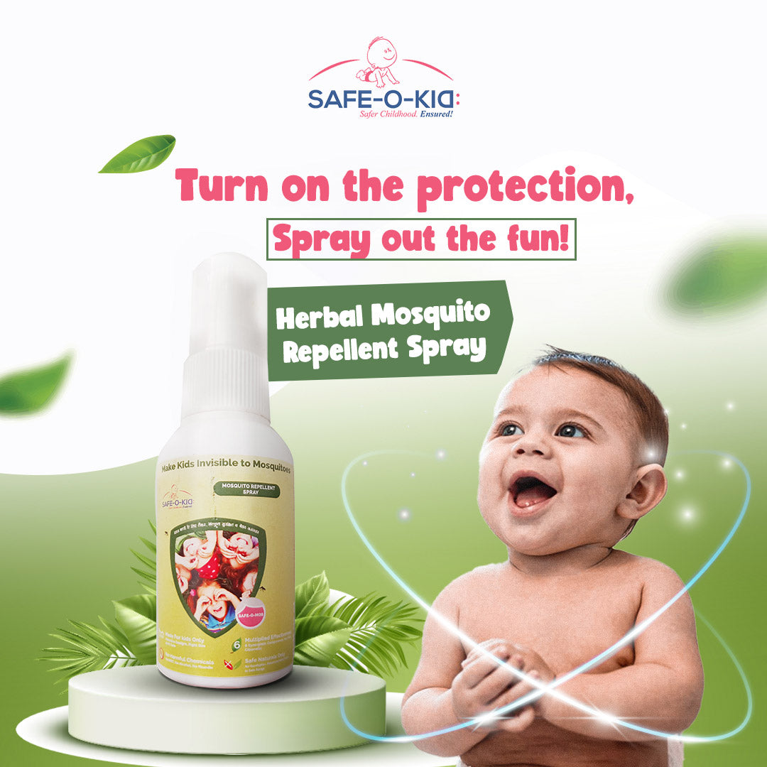 Safe-O-Kid Herbal Mosquito Repellent Spray 50 ml product detail
