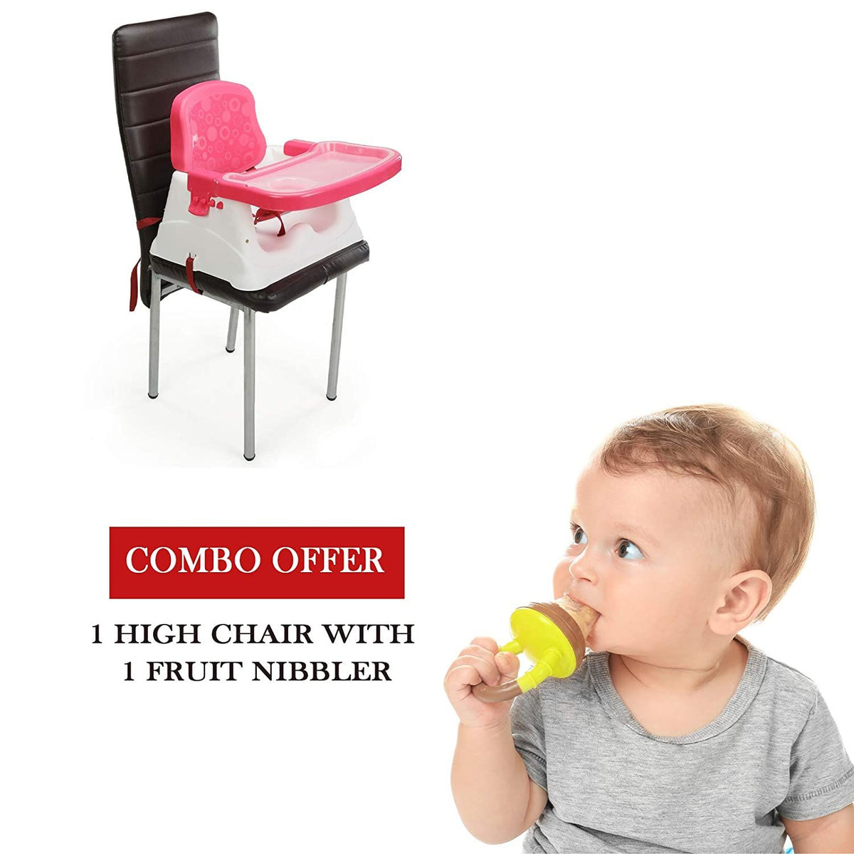 Safe-O-Kid 4-in-1 High Chair with Tray product detail