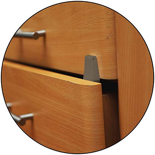 Safe-O-Kid - Reliable Auto Mechanism Baby Safety Drawer Finger Safety Lock - Assorted Colors