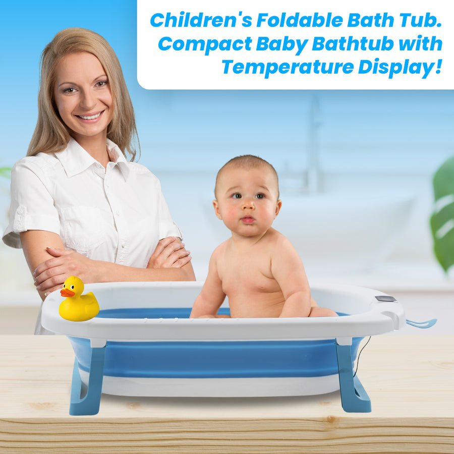 Safe-O-Kid Baby Bath Tub with Digital Meter 1 Yr Warranty