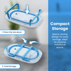Safe-O-Kid Baby Bath Tub with Digital Meter 1 Yr Warranty