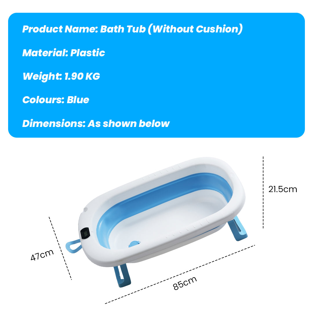 Safe-O-Kid Baby Bath Tub with Digital Meter 1 Yr Warranty