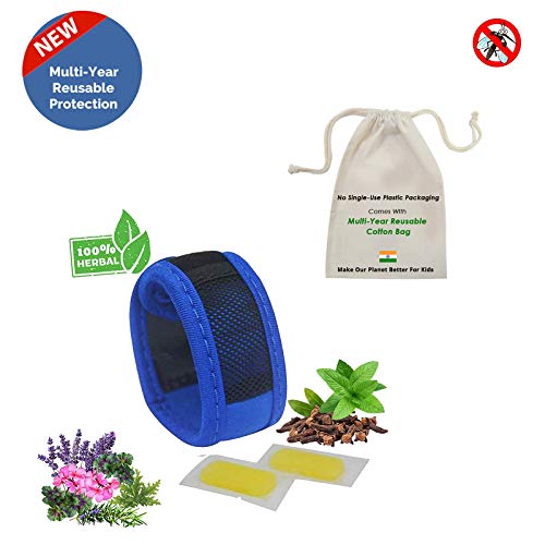 Safe-O-Kid- 100% Herbal Ayurvedic Anti Mosquito Velcro Band