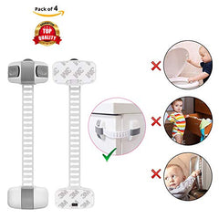 Safe-O-Kid - Finger Safety - High Quality, Adjustable Medium Multi-Purpose Child Safety Lock