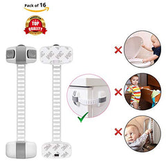Safe-O-Kid - Finger Safety - High Quality, Adjustable Medium Multi-Purpose Child Safety Lock