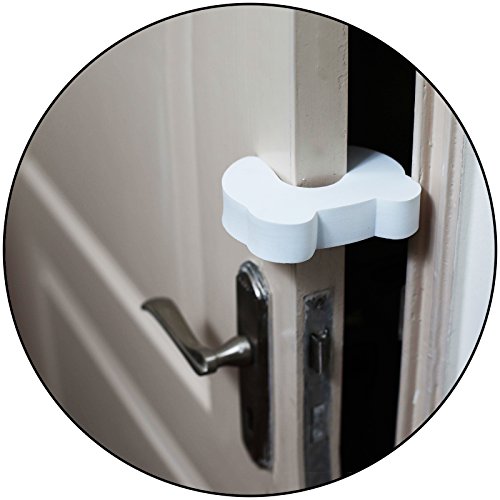 Safe-O-Kid - Finger Pinch Guard, Teddy Shaped, Strong Door Stopper, Save Finger Injury