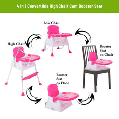 Safe-O-Kid 4-in-1 High Chair with Tray product detail