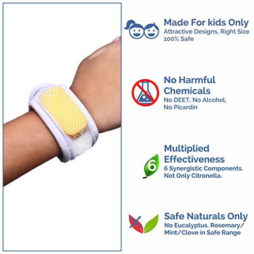 Safe-O-Kid Mosquito Repellent Velcro Band product detail