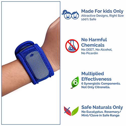 Safe-O-Kid Mosquito Repellent Velcro Band product detail