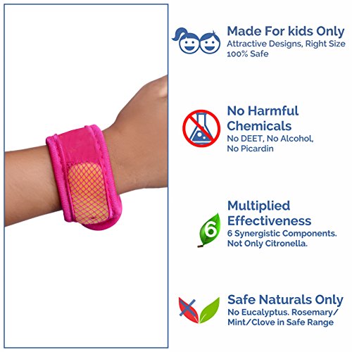 Safe-O-Kid Mosquito Repellent Velcro Band product detail