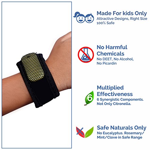 Safe-O-Kid Mosquito Repellent Velcro Band product detail