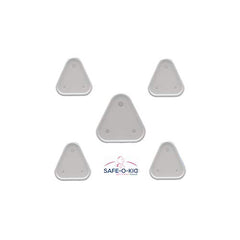 Safe-O-Kid - Baby Proofing Electrical Protector Socket Plug Cover Guards | Open Sockets Guard | Electric Plugs Cover