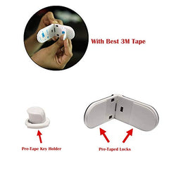 Safe-O-Kid - Baby Safety, Finger Safety Magical Magnetic Multi-Functional Drawer/Cabinet Lock