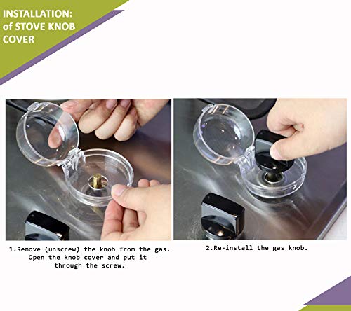 Safe-O-Kid stove knob cover product detail