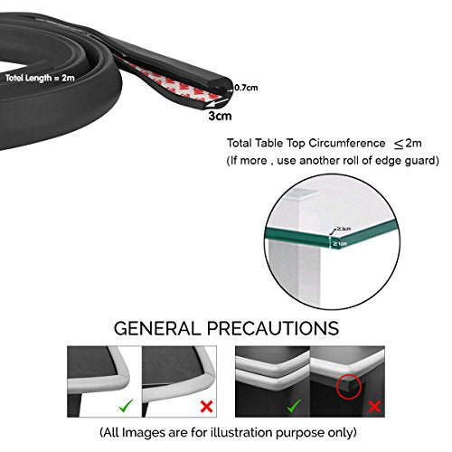 Safe-O-Kid U-Shaped Edge Guards product detail