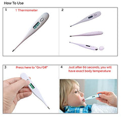 Safe-O-Kid Digital Thermometer with Fever Alert product detail