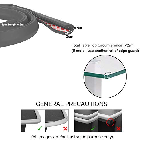 Safe-O-Kid U-Shaped Edge Guards product detail
