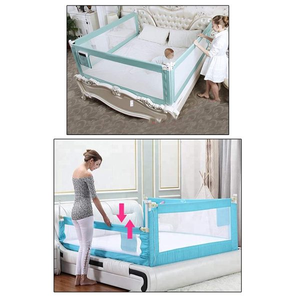 Safe O Kid Baby Fall Safety Bed Rails, Bed Guard Rail Super King Size