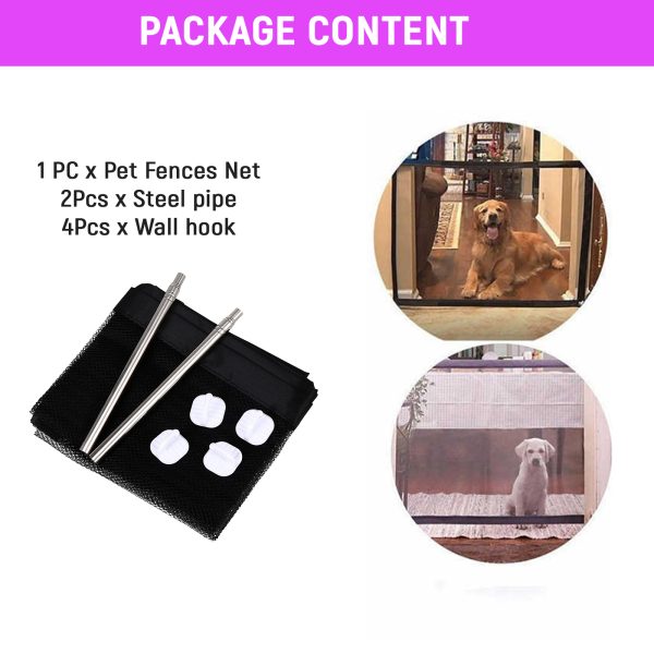 Portable Folding Safety, pet safety fence, pet gate for stairs