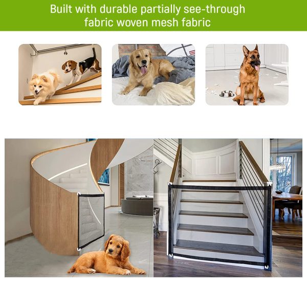 Portable Folding Safety, pet safety fence, pet gate for stairs