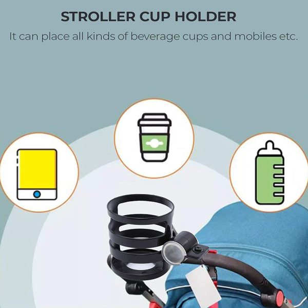 stroller cup holder, stroller cup holder, umbrella stroller with cup holder