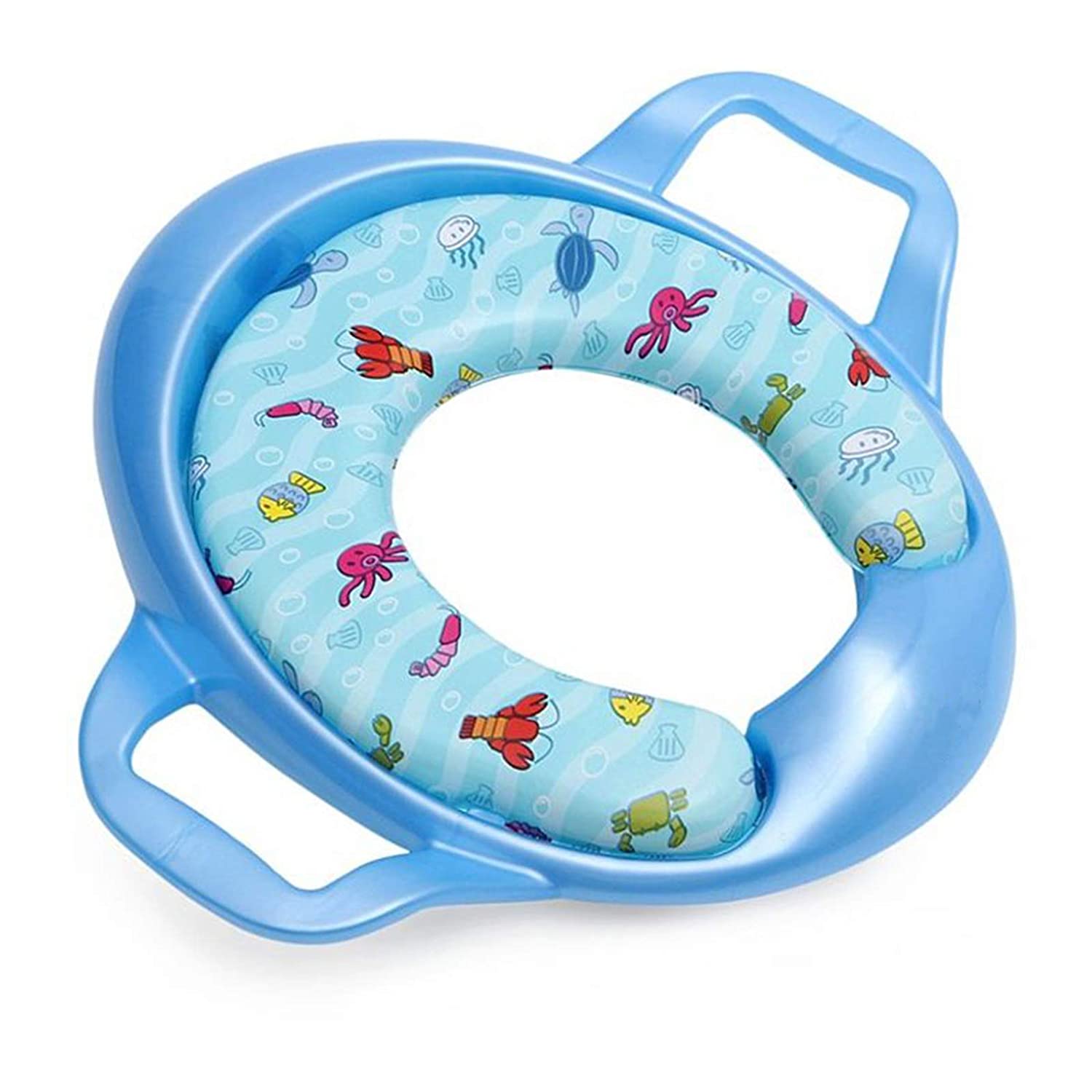 owl Children Toddler Toilet SOFT Padded Training Seat Potty Cover Handle peppa 